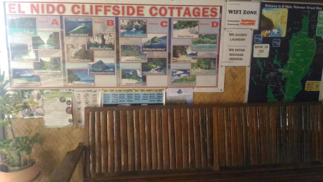 Cliffside Cottages El Nido Eksteriør bilde